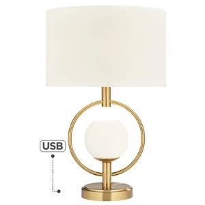Galena Table Lamp, 25.5 X 16