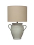 Cream Terracotta Table Lamp w/ Handles, 18 x 24 Available for local pick up