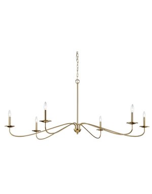 Hunter Chandelier, 61 x26 Available for Local Pick Up