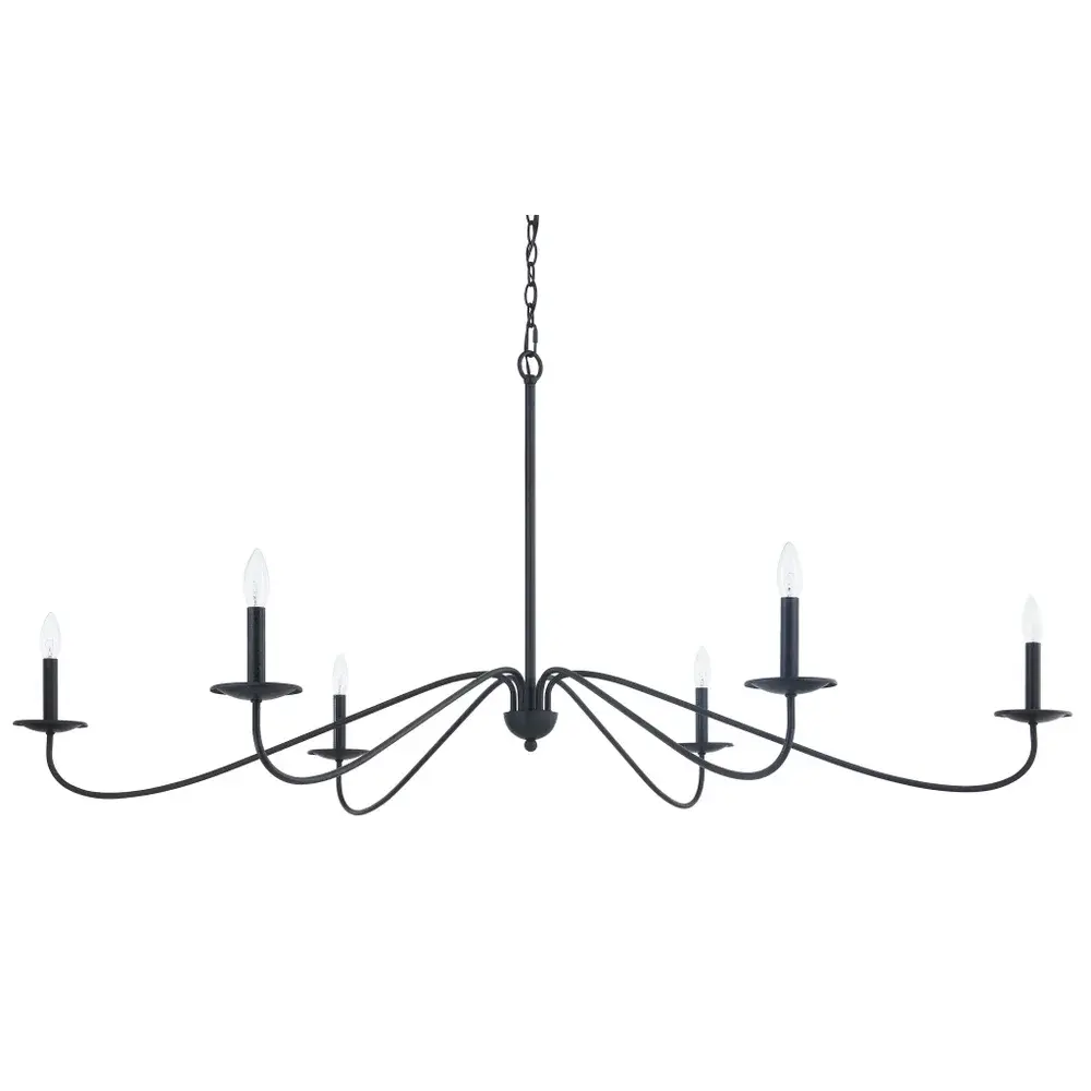 Hunter Chandelier, 61 x26 Available for Local Pick Up