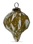 Tag Shimmer Diamond Drop Christmas Ornament, Green, 5 in.