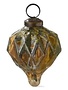 Tag Gilded Drop Christmas Ornament, Gold, 3 in.