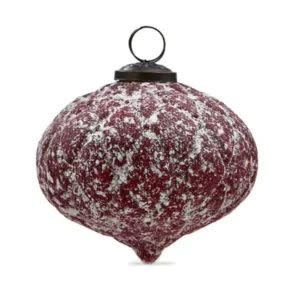 Tag Antique Red Diamond Christmas Ornament, Red, 5 in.