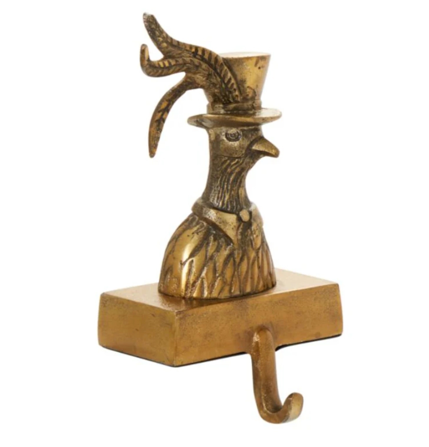 Emerson Peacock Stocking Holder