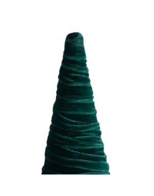 Handmade Extra Large Velvet Tree, 23 in., Emerald