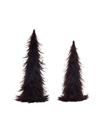Feather Tree, Burgundy, 24"