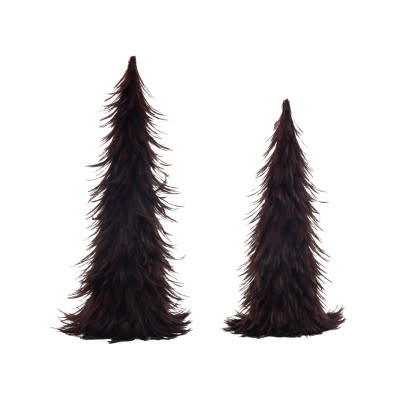 Feather Tree, Burgundy, 24"