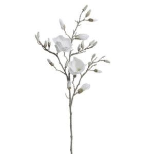 Glittered Magnolia Branch, 40 in.
