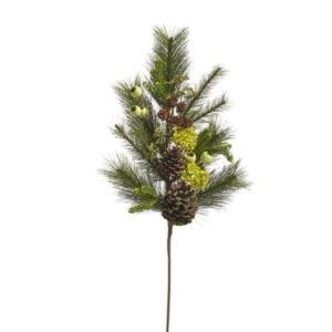 Mixed Pine and Pinecone Spray, 28 in.