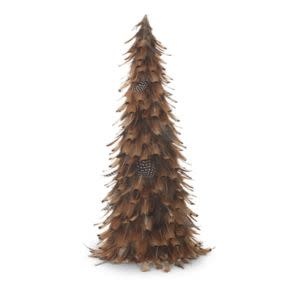 Natural Feather Tree, Large, 18 in.