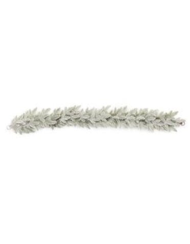Melrose International Flocked Pine Garland, 72 in.