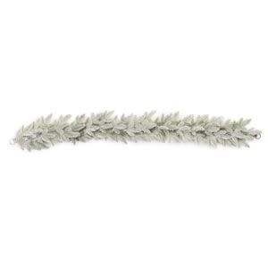 Melrose International Flocked Pine Garland, 72 in.