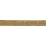 Melrose International 2" Raw Edge Rayon/Velvet Ribbon, Mustard, 10 yds.