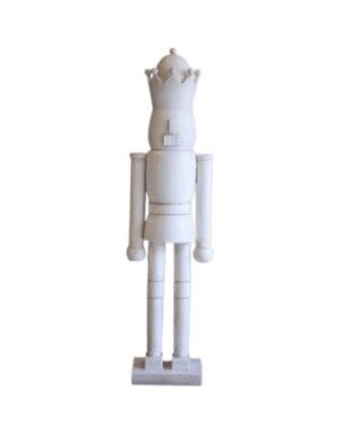 Tabletop Natural Wood Christmas Nutcracker, 30 in.