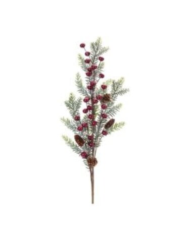 Melrose International Pine and Berry Spray, 32 in.