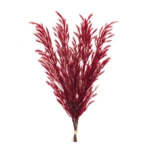 Melrose International Burgandy Plume Bundle, 31 in.