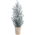 Melrose International Potted Snowy Pine Tree, 16 in.