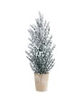 Melrose International Potted Snowy Pine Tree, 16 in.