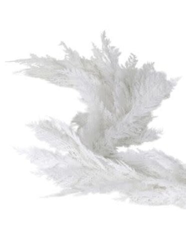 White Cypress Garland, 5ft