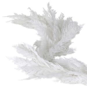 White Cypress Garland, 5ft
