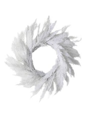 White Cypress Wreath, 28 in.