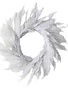 White Cypress Wreath, 28 in.