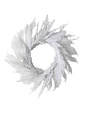 White Cypress Wreath, 28 in.