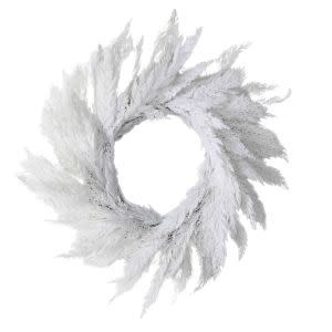 White Cypress Wreath, 28 in.