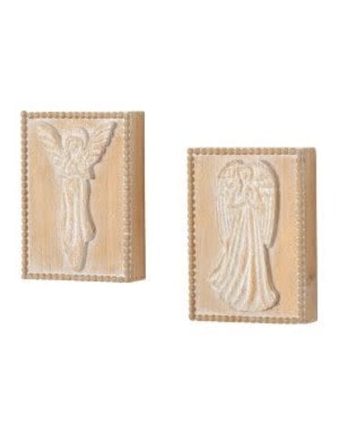 Rustic Angel Wall Decor, Assorted Designs, 8.25 in.