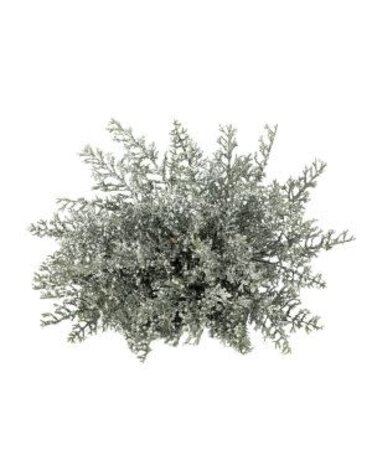 White Bubble Cedar Orb, 12 in.