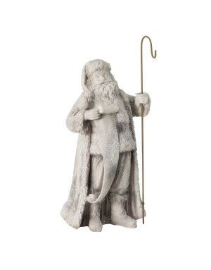 Frosted Santa Figure, Large, 31.5 in.