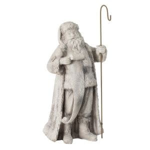 Frosted Santa Figure, Large, 31.5 in.