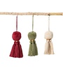 Tassel Ornament, Assorted Colors, 7 in.