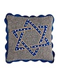 Star Hanukkah Pillow, 8 X 8 in.