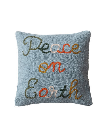 "Peace on Earth" Pillow, 20"
