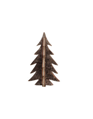 Interlocking Birch Bark Tree, 10"