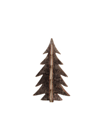 Interlocking Birch Bark Tree, 10"