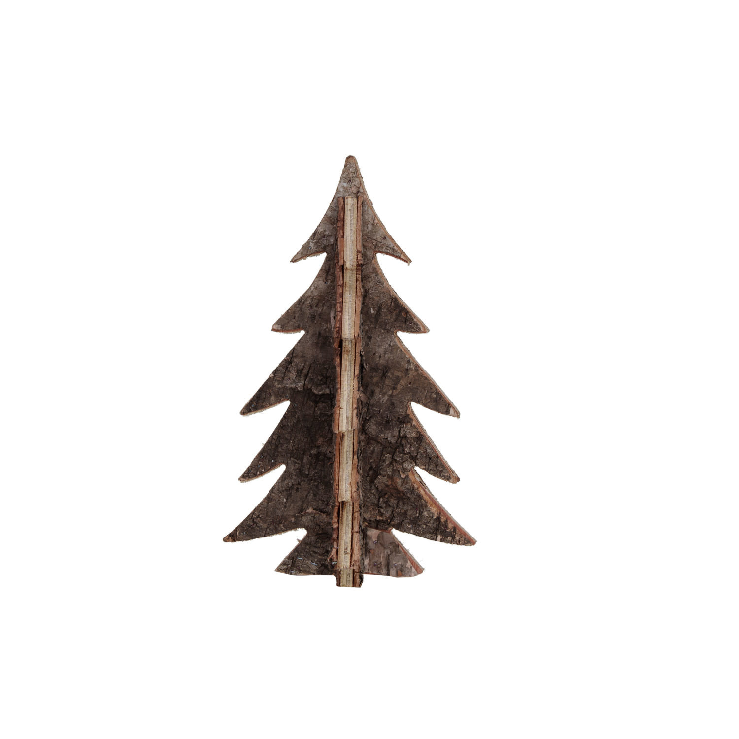 Interlocking Birch Bark Tree, 10"