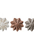 Assorted Recycled Paper Folding Snowflake Ornament, 25"