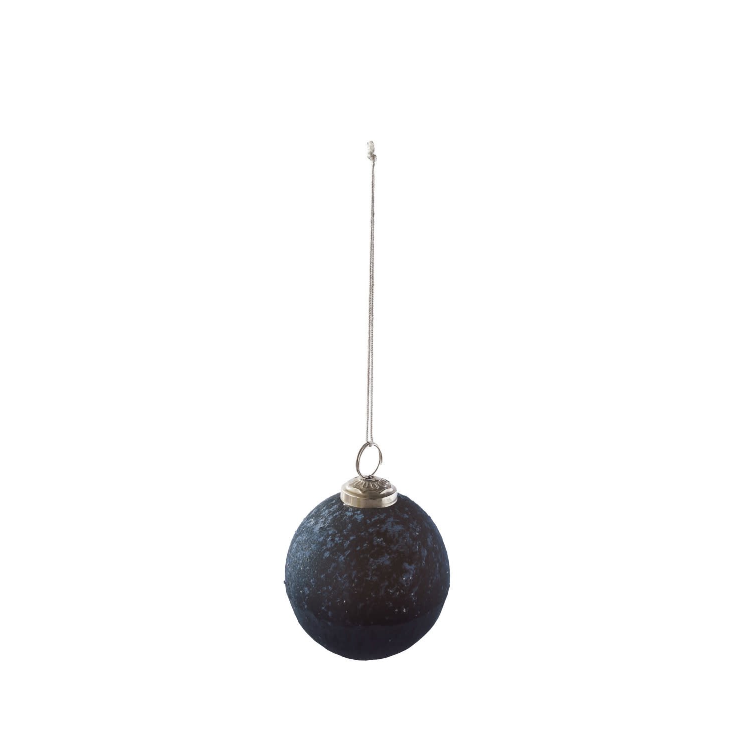 Two-Tone Glass Ball Ornament, 3"
