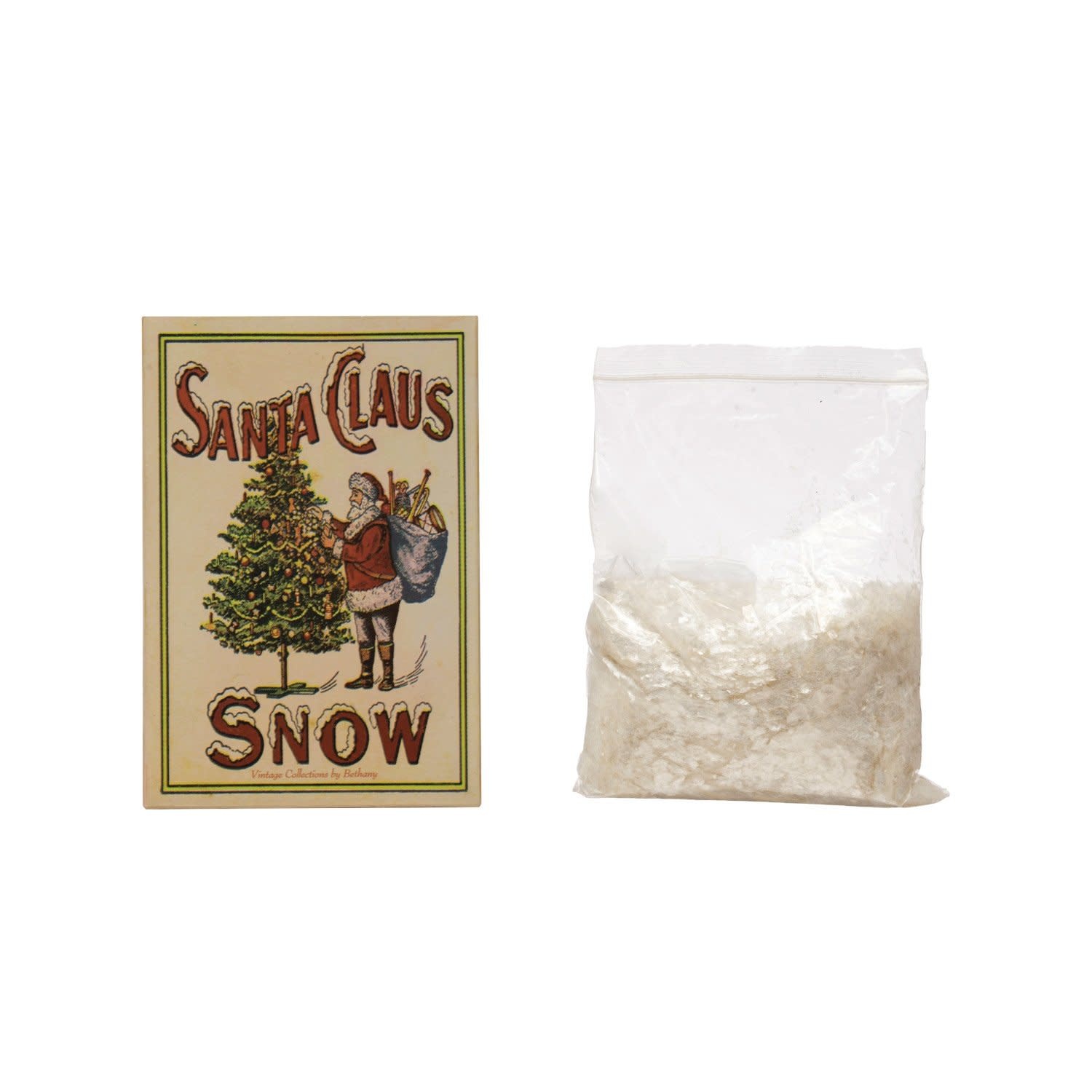"Santa Clause Snow" in Box, 7"H