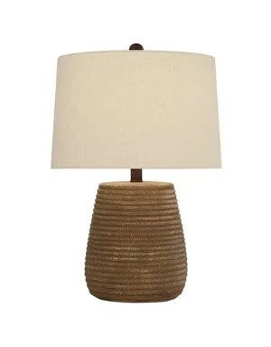 Sandstone Table Lamp, 23 X 15
