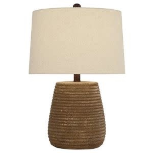 Sandstone Table Lamp, 23 X 15