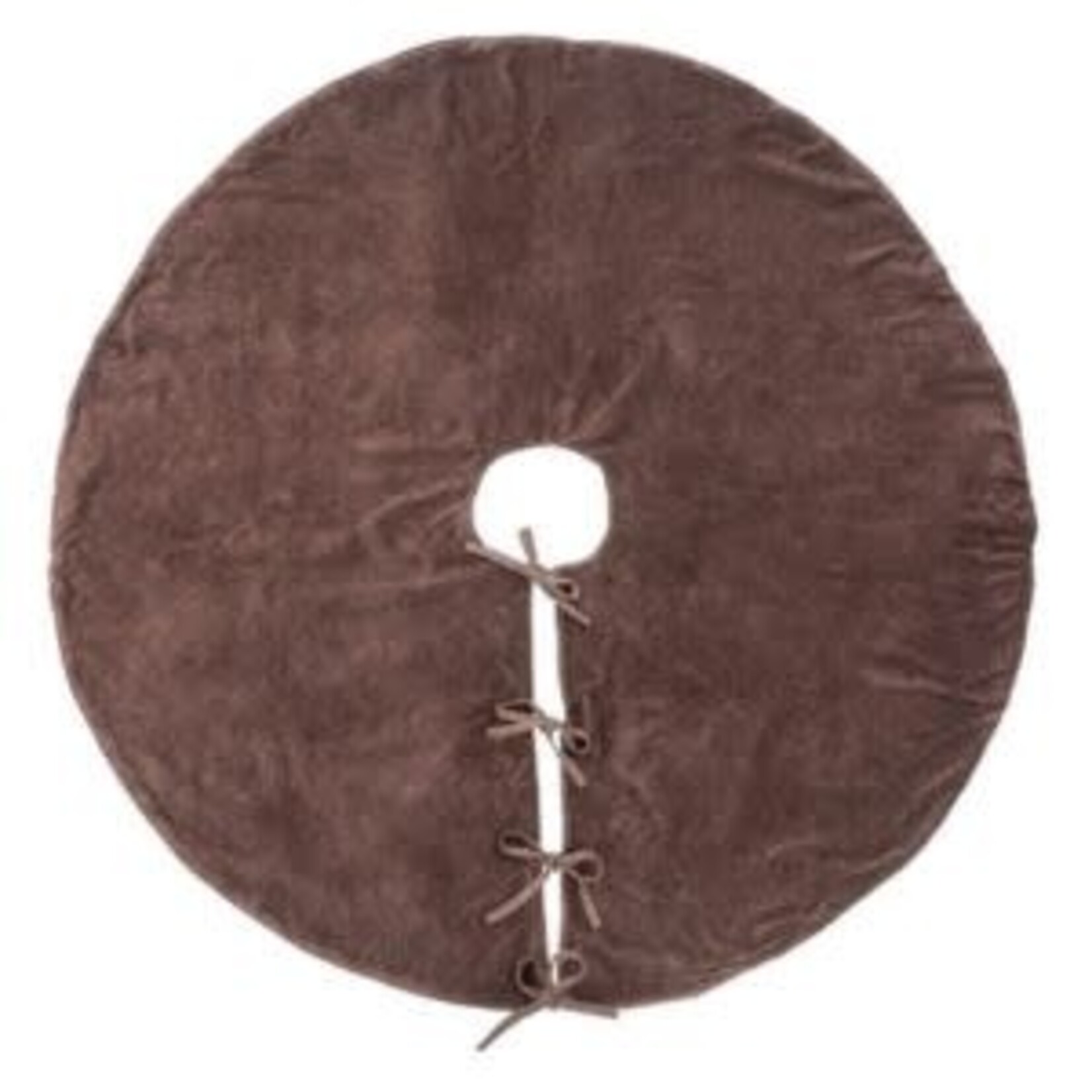 Vera Velvet Tree Skirt, Sangria