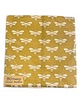 Square Paper Napkins Bee Pattern