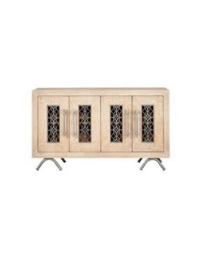 New Orleans Cabinet, White Washed, 63 x 16 x 37 Furniture Available for Delivery or Pick Up