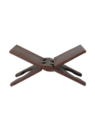 Reclaimed Oversized Wood Folding Book Holder, 16"x 11"