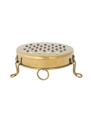 Stainless Steel Footed Grater, 6.5"Rnd