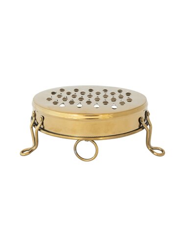 Stainless Steel Footed Grater, 6.5"Rnd