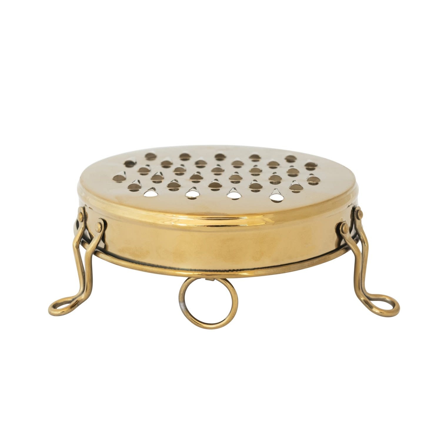 Stainless Steel Footed Grater, 6.5"Rnd